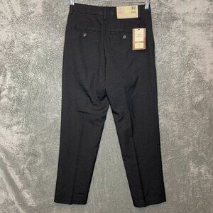 Haggar Men Slim Fit Tailored Separates 2 Tone Check Flat Straight Pant 28x30